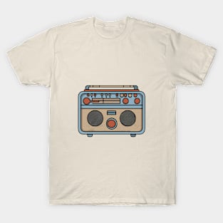 A vintage radio T-Shirt